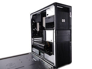 HP Z600 Tower / 2x Intel® Xeon® X5550 (4(8)ядер за 2.66 - 3.06 GHz) / 16GB DDR3 / 500GB HDD+SSD 120GB / Radeon RX 480 8GB, фото 2
