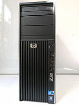 HP WS Z400 Tower/ Intel Xeon W3565 (4(8)ядра по 3.20-3.46 GHz)/ 6GB DDR3/ 320GB HDD/ 475W / Radeon RX470 4GB DDR5 256bit / HDMI, DVI, DP, фото 2