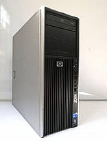 HP WS Z400 Tower/ Intel Xeon W3565 (4(8)ядра по 3.20-3.46 GHz)/ 6GB DDR3/ 320GB HDD/ 475W / Radeon RX470 4GB DDR5 256bit / HDMI, DVI, DP, фото 3