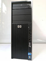 HP WS Z400 Tower/ Intel Xeon W3565 (4(8)ядра по 3.20-3.46 GHz)/ DDR3 12GB/ new! 120GB SSD+500GB HDD/ 475W / Radeon RX470 4GB DDR5 256bit / HDMI, DVI,, фото 2