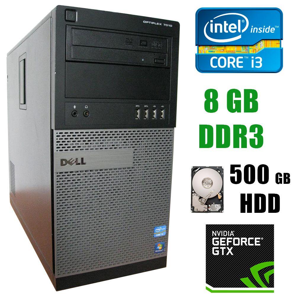 Dell OptiPlex 7010 / Intel Core i3-3220 (2(4)ядра по 3.30 GHz) / 8GB DDR3 / 500GB HDD / GeForce GTX 750 2GB GDDR5 / DVD-RW