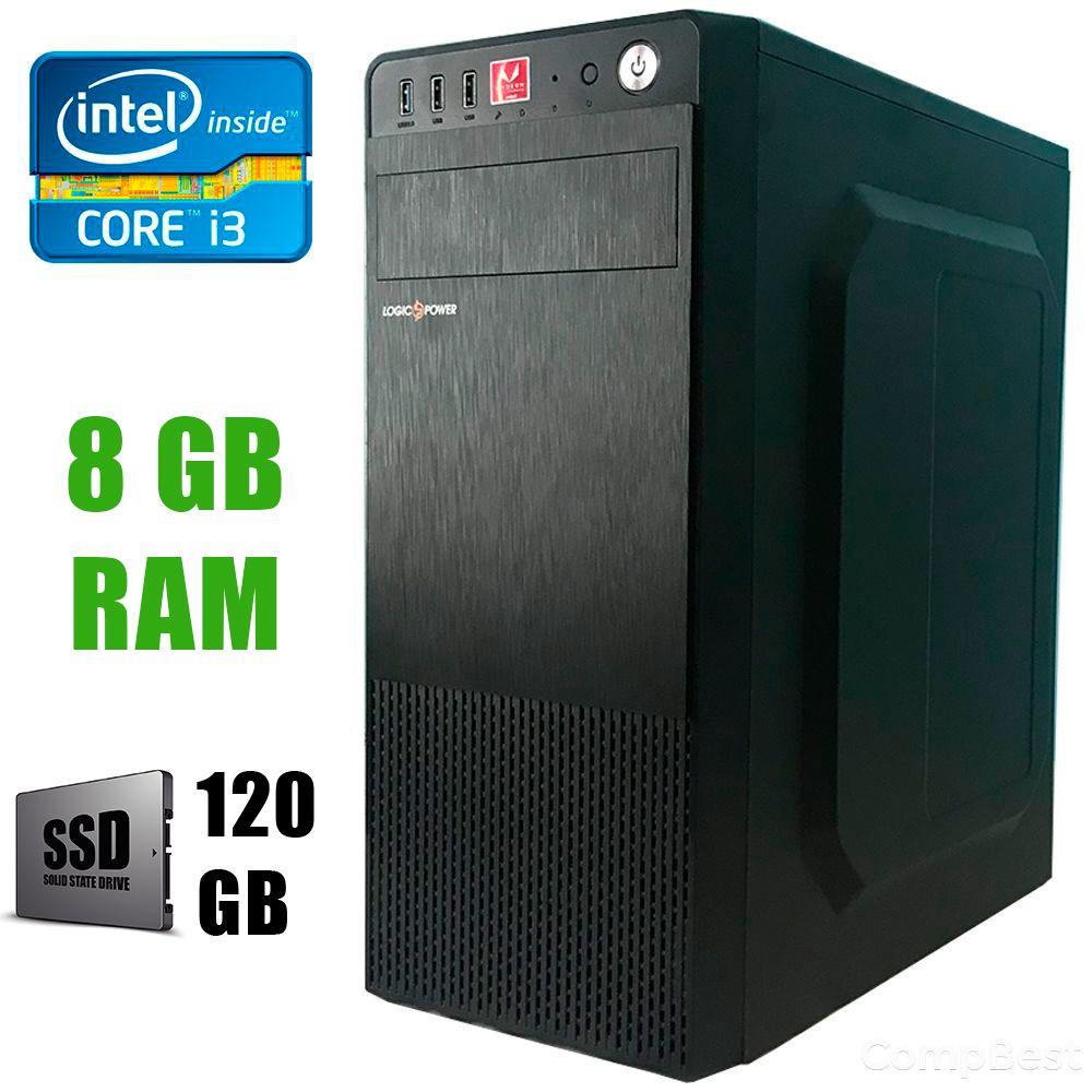 Logic Power / Intel Core i3-4170 (2(4)ядра по 3.7GHz) / 8GB DDR3 / 120GB SSD