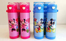 Дитячий термос Disney з трубочкою-поїлкою на 0,5 л ( Мікі Маус)