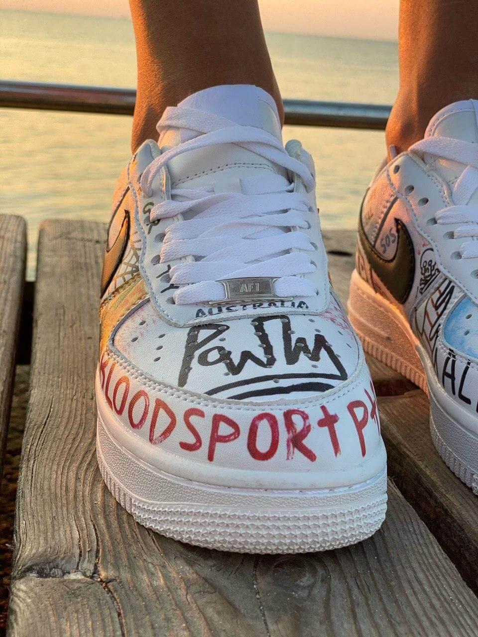 Nike Air Force Vlone Pop Pauly 1 Кросівки чоловічі та жіночі