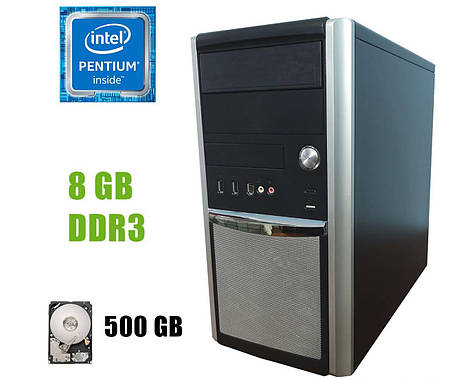 Hyundai Pentino MT / Intel Pentium 4th gen G3420 (2 ядра по 3.20GHz) / 8 GB DDR3 / 500 GB HDD / nVidia GeForce, фото 1