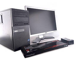 Dell OptiPlex 790 MT / Intel Core i5-2400 (4 ядра по 3.10-3.40GHz) / 8 GB DDR3 / 500 GB HDD / AMD Radeon HD7500 1 GB + Монітор Dell 2208WFP / 22", фото 2