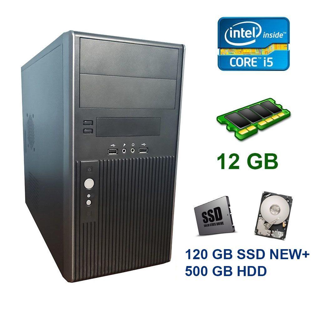 Hyundai Pentino Black Tower Intel Core i5-3470 (4 ядра по