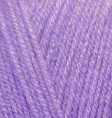 Нитки пряжа для в'язання акрилова SEKERIM BЕBЕ Шекерім бебі № 247 - бузок