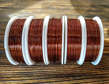 Дріт Алюмінієвий Коричнева 0,4 мм ОПТОВІ ЦІНИ на 10, 20, 50, 100, 200 метрів