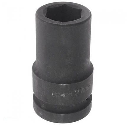 Голівка ударна глибока 27мм 6г.1" 849027 JTC, фото 2