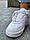 Білі кросівки Nike Air Force 1 Low White (Найк Аїр Форс низькі шкіряні жіночі та чоловічі розміри 36-45), фото 3
