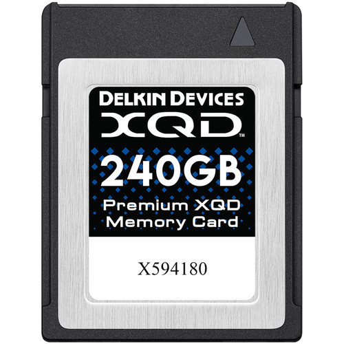 Карта пам'яті Delkin Devices 240GB Premium XQD Memory Card (DEXQD240GB) (DDXQD-240GB)