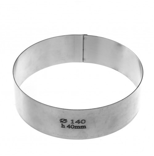 Кільце кондитерське металеве  d=14 см., h=4 см
