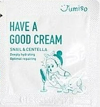 Відновлювальний крем для обличчя JUMISO Have A Good Cream Snail & Centella 1ml