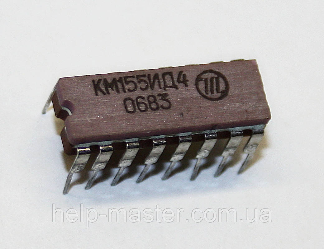 Мікросхема КМ155ІД4 (DIP-16), фото 1