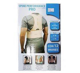 Чоловічий магнітний коректор постави Spime Performance Pro man | Корсет для постави
