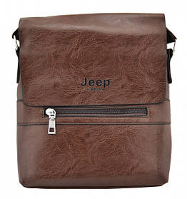 Чоловіча сумка Jeep Buluo 9008 КОРІЧНЕВА