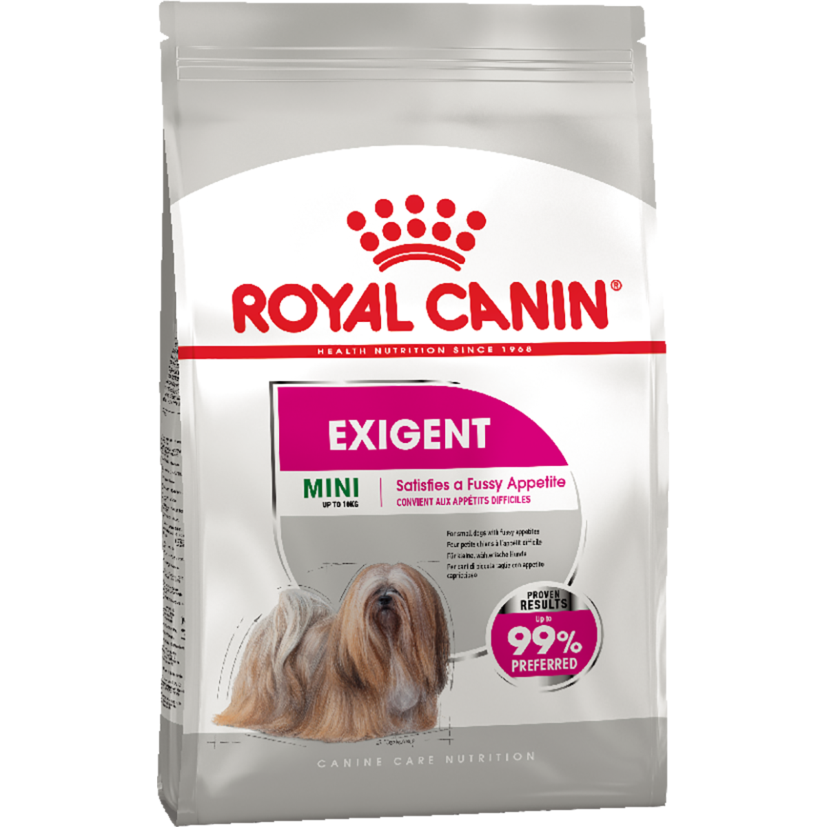 Royal Canin Mini Exigent 3 кг корм для собак вагою до 10 кг, вибагливих до корму