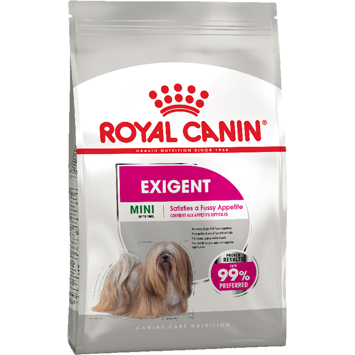 Royal Canin Mini Exigent 3 кг корм для собак вагою до 10 кг, вибагливих до корму