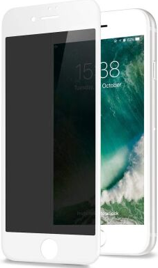 Захисне скло Privacy Tempered Glass для iPhone 7 Plus/8 Plus White, фото 2