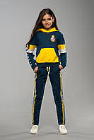 Детский спортивный костюм для девочек Remmi Pes Волна (134-158см) на весну осень лето