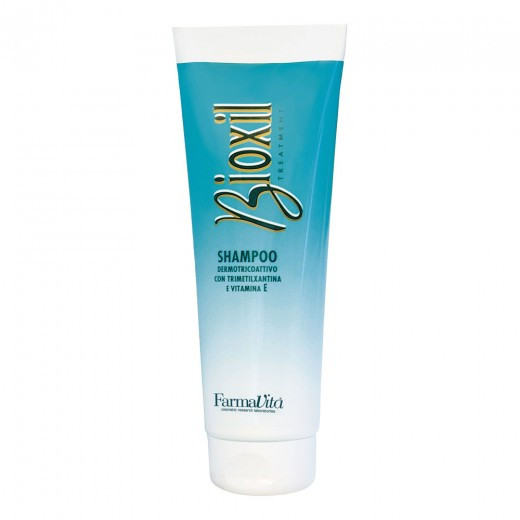 Дерматологічний шампунь проти випадіння волосся — FarmaVita Shampoo Bioxil 250 мл