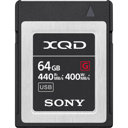 Карта пам'яті Sony 64GB G Series XQD Memory Card (SOQDG64FJ) (QDG64F/J)