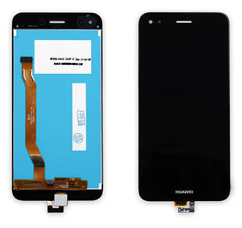 LCD Дисплей Модуль Екран для Huawei Nova Lite 2017 SLA-L22, Y6 Pro 2017, P9 Lite mini + тачскрин, чорний
