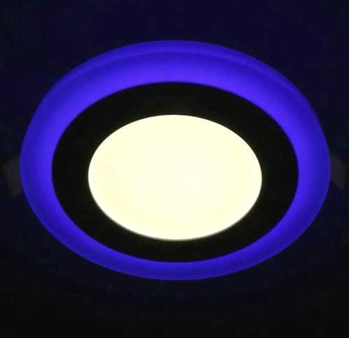 Світлодіодний світильник Feron AL2662 6W+3W з синьою підсвіткою