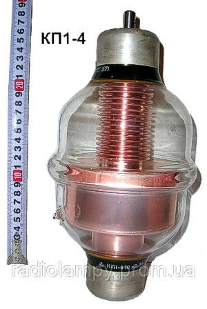 Купити Змінний вакуумний конденсатор КП1-4 25кВ 3-50пФ, ціна 3280 грн ...