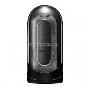 Мастурбатор Tenga Flip Zero Electronic Vibration Black, розкладний