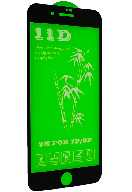 Захисне скло Tempered GLASS Full Cover 11D iPhone 7Plus/8 Plus Black