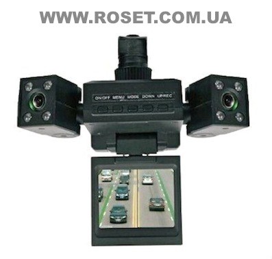Автомобильный видеорегистратор на 2 камеры Two Camera Car DVR - фото 1 - id-p355266621