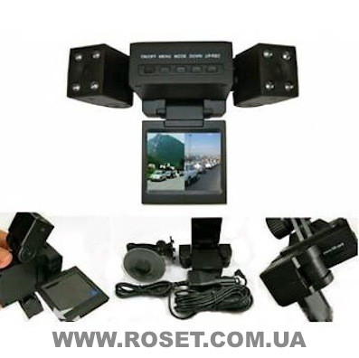 Автомобильный видеорегистратор на 2 камеры Two Camera Car DVR - фото 4 - id-p355266621