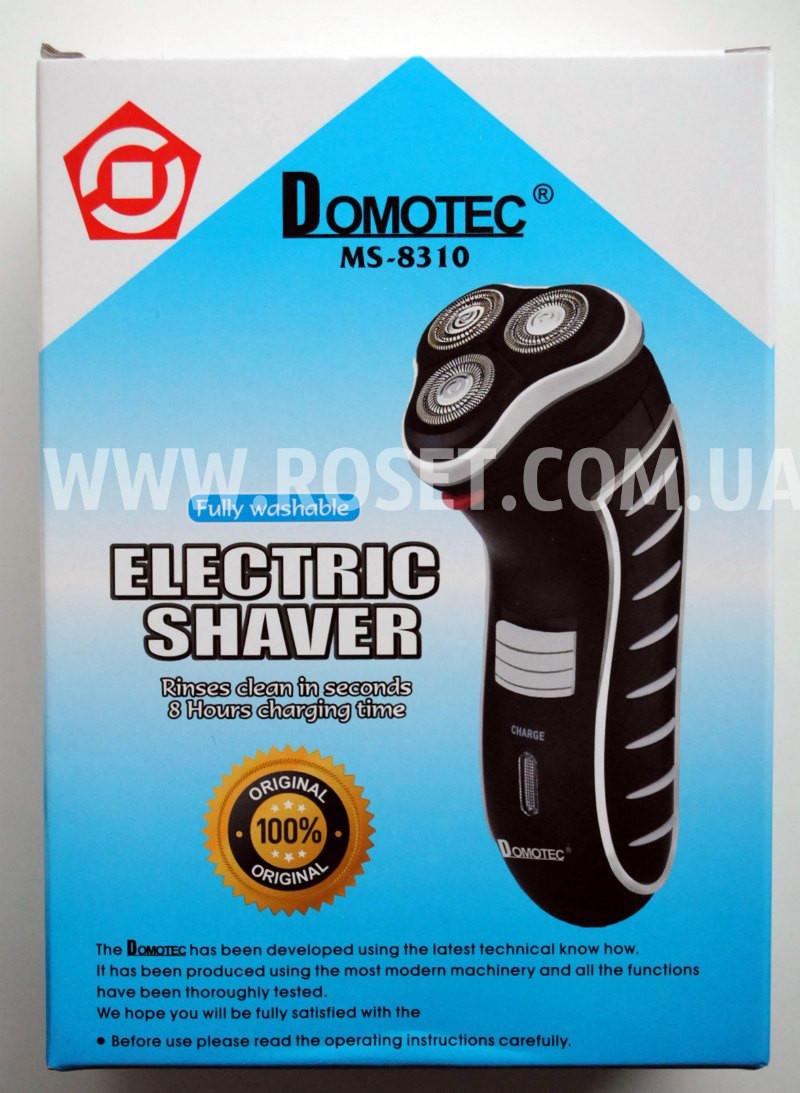 Бездротова електробритва - Domotec MS-8310