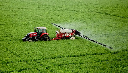 обприскування полів