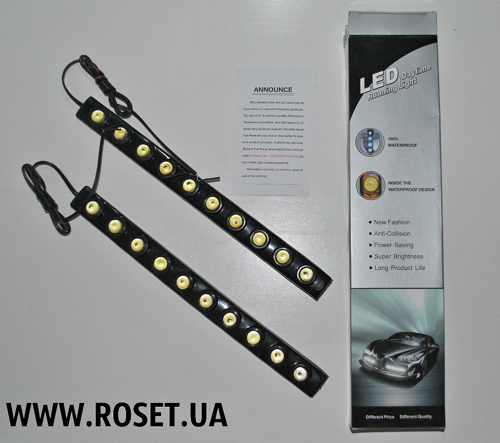 Дневные Ходовые Огни LED Daytime Runing Light - фото 1 - id-p355269532