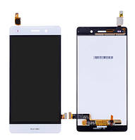 LCD Дисплей Модуль Экран для Huawei P8 Lite 2015 ALE L21 + тачскрин, белый