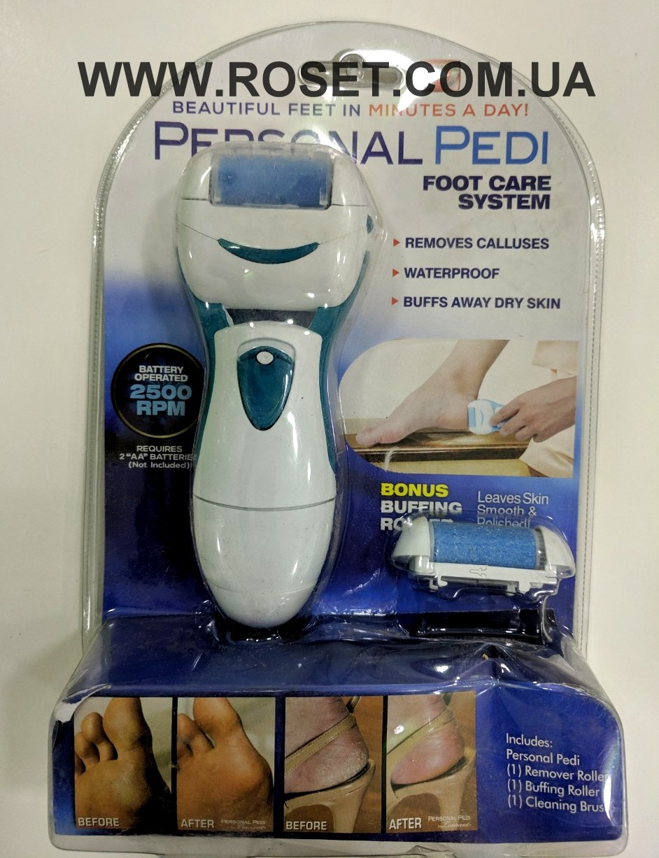 Електрична роликовий пилка Personal Pedi Foot Care System