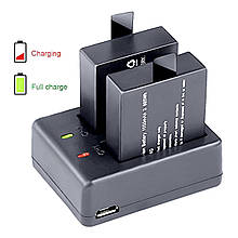 Зарядний пристрій SJCAM/EKEN/BRAVIS (DC1050) Dual Charge