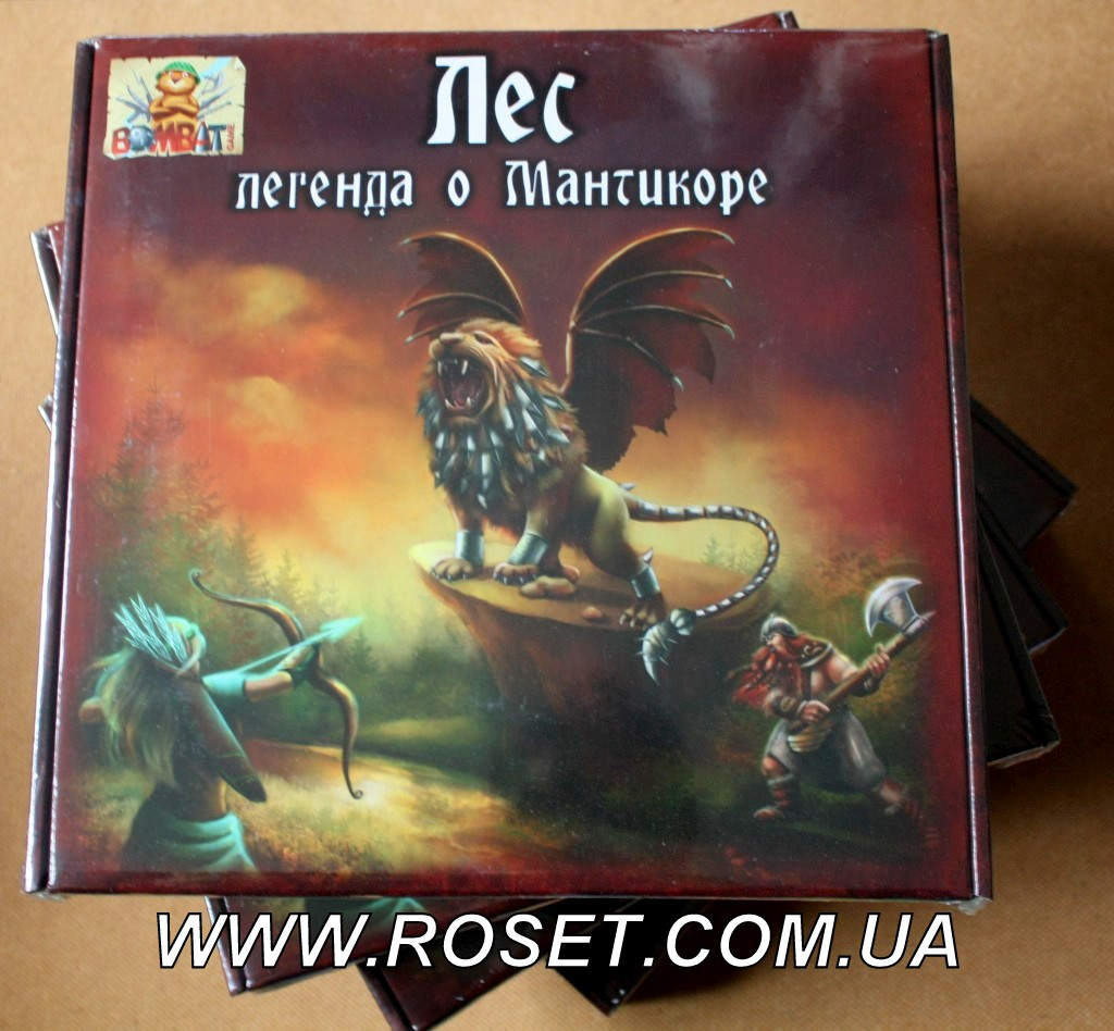 Настольная игра «Лес: Легенда о Мантикоре» Bombat Game