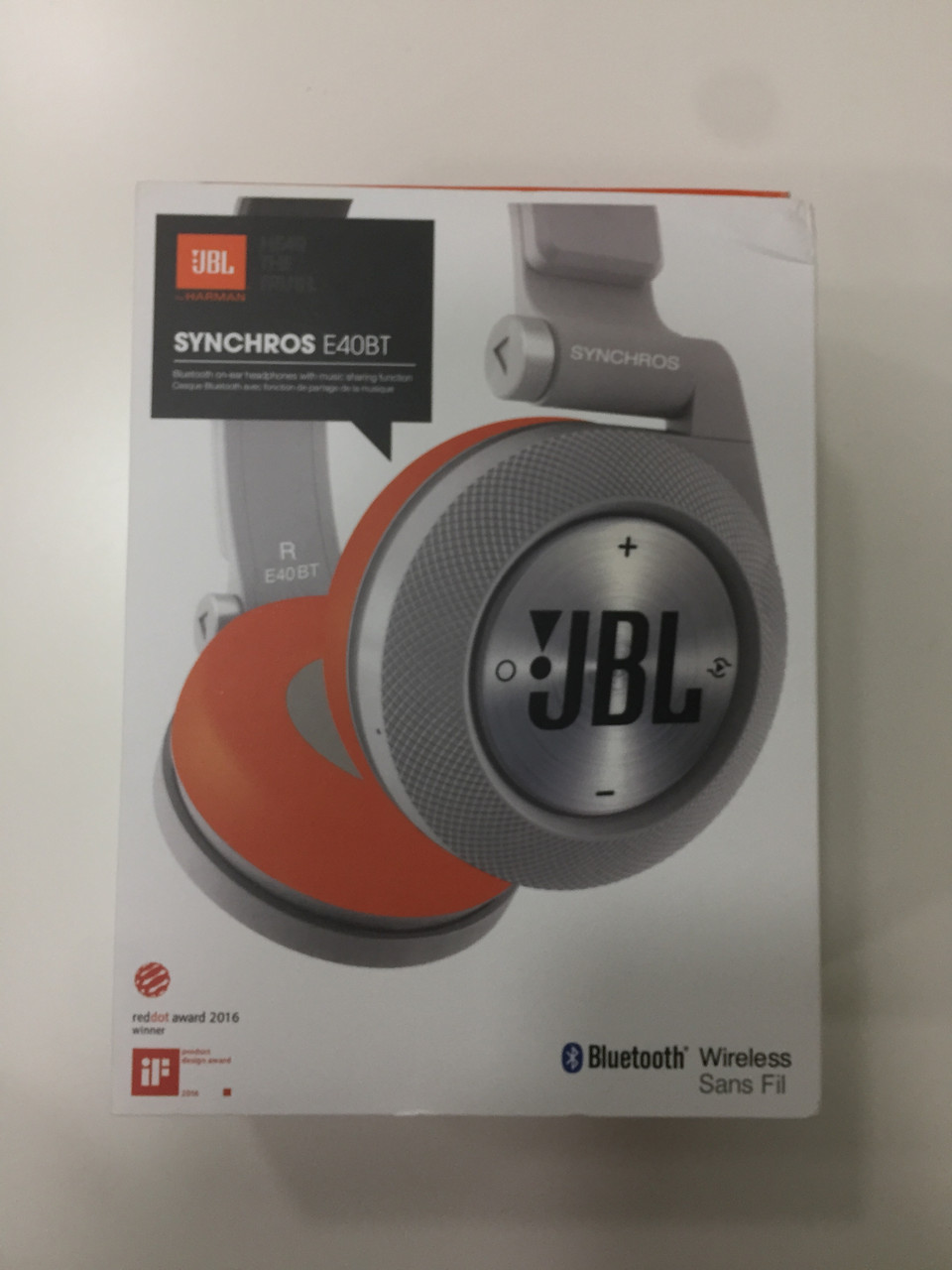 Бездротові навушники JBL Synchros E40BT