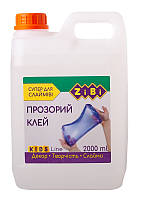 Клей ПВА ZiBi 2000мл прозрачный (ZB.6142-00)