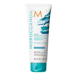 Маска тонувальна для волосся Moroccanoil Color Depositing Mask 200 мл Aquamarine