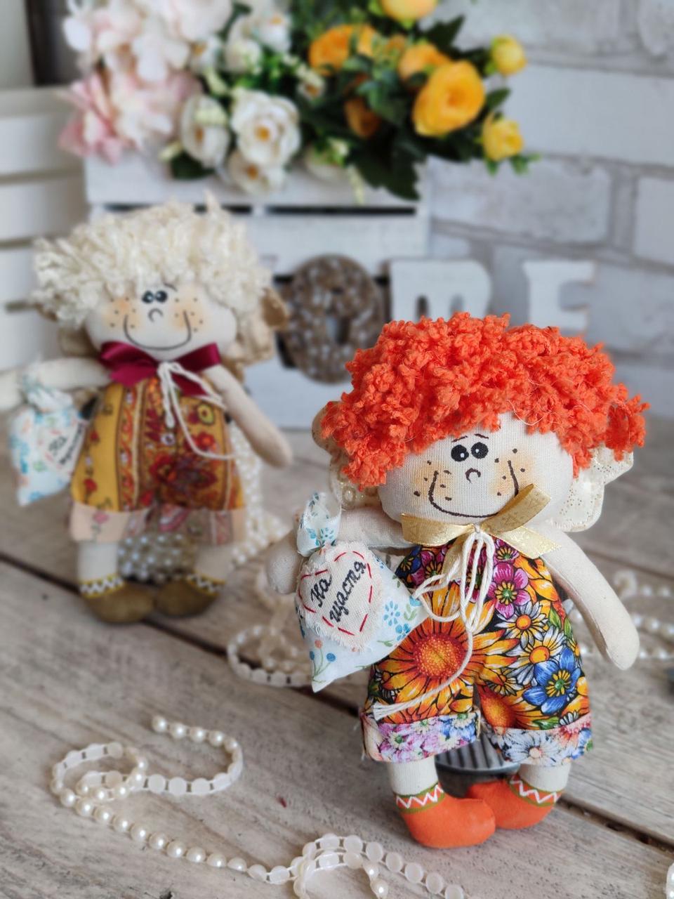 Янгол "Хлопчик Тошка" ручна робота, h-22см 170/140 (ціна за 1ангела +30грн.), фото 1