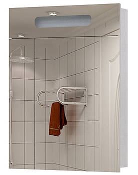Дзеркальна шафа ЮВВІС у ванну кімнату 60 см з підсвіткою МАРКО Z-60 LED