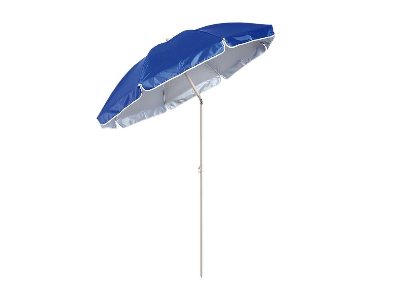 Зонт с наклоном от солнца, синий, большой зонтик садовый, пляжный 1.75 м. с доставкой (NS) - фото 3 - id-p1213678672