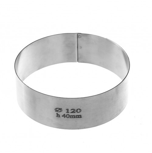 Кільце кондитерське металеве D120 H40