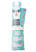 Пенал м'який РОЛ ЛАМА, 26х19.5 см/18.5х3х3 см, бірюзовий