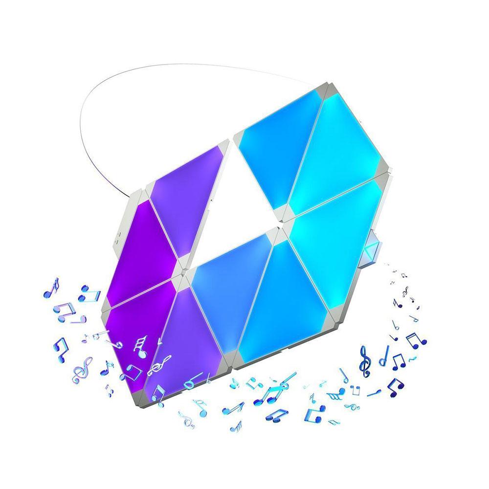 Комплект умных световых панелей Nanoleaf Smarter Kit Rhythm Edition - 15 шт. - фото 3 - id-p1213655527